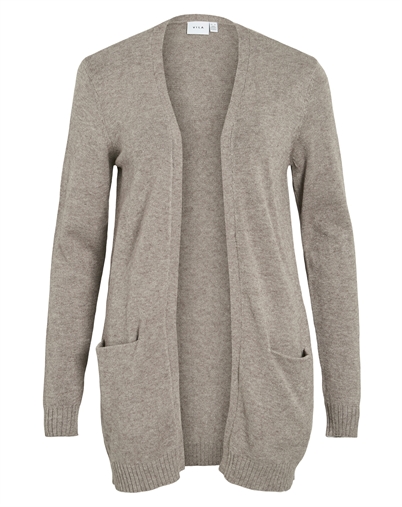 Vila - VIRil Open Strik Cardigan - Falcon